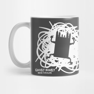 Dancing Pittsburgh Gothic Building Monster Mug